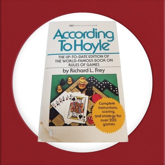According to Hoyle: The Up-to-Date Edition of the World-Famous Book on Rules... - Picture 1 of 4